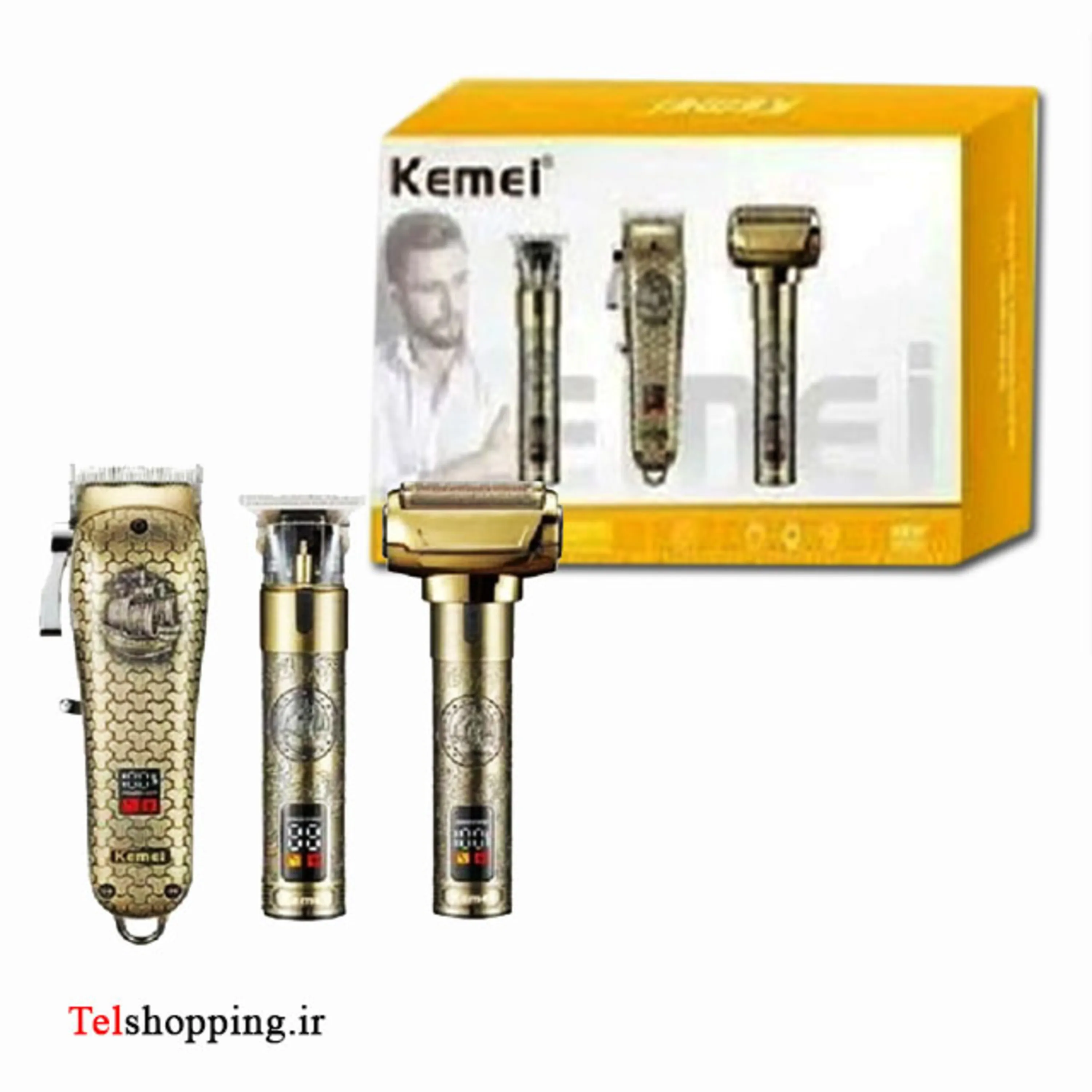 ست ماشین اصلاح کیمی مدل 8542